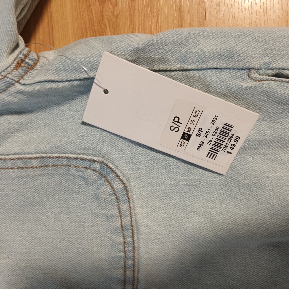 New Denim Shacket - Picture 2 of 7